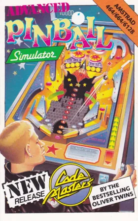 Advanced Pinball Simulator (UK) (1988) box cover front